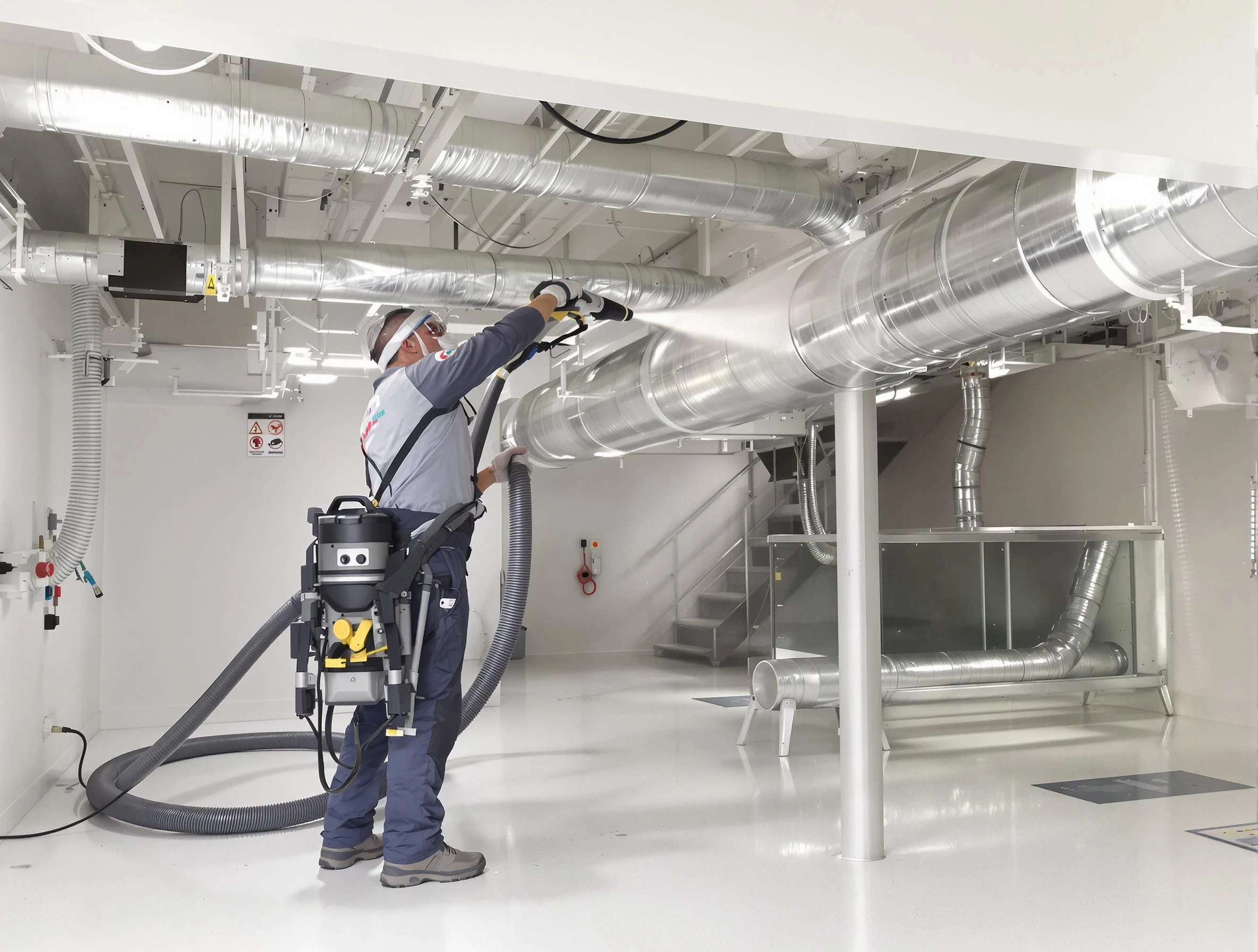 Professional central duct cleaning by Weymouth Air Duct Cleaning in Weymouth